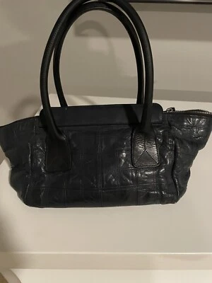 authentic vintage Navy Blue Chanel Handbag - Image 1 of 4
