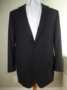 Kiton Sport Coat 50R/40R? Excellent Condition Black Jacket Solid Blazer Italy