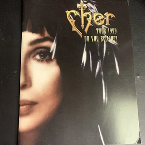 Cher 1999 Glaubst du? Tour Konzert Programm Buch Fotos Bilder Sänger - Bild 1 von 5
