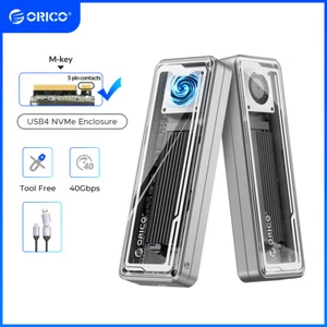 Caja SSD ORICO 40Gbps M.2 NVMe con ventilador SSD portátil PCIe 4.0 NVMe - Imagen 1 de 21