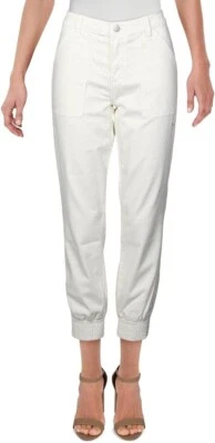 Pantalones de mezclilla para mujer J Brand Arkin color lavado talla 27, blanco ángel Foto 1 de 4