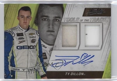 2017 Panini Absolute Spectrum Silver /75 Ty Dillon #TTDS-TY Auto - Image 1 of 2