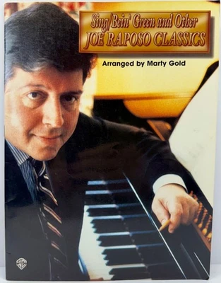 Sing Bein' Green and Other Joe Raposo Classics by Marty Gold Sheet Music Book - Image 1 of 4