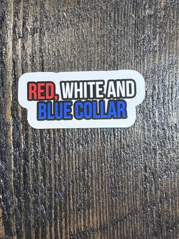 "Pegatina patriótica - Color rojo, blanco y azul - Calcomanía 2""" Foto 1 de 2