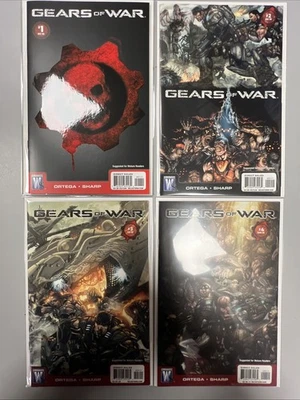 GEARS Of WAR #1-24 [KOMPLETTSATZ!] + Sourcebook 2008 DC / Wildstorm 525 $ OBO - Bild 1 von 4