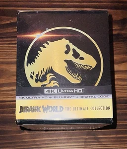 JURASSIC WORLD The Ultimate Collection 4K+BLU-RAY Best Buy Steelbook *NEW* - Bild 1 von 6