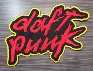 LARGE EMBROIDERED DAFT PUNK BAND JACKET BACK PATCH (Please Read Ad) - Picture 1 of 4