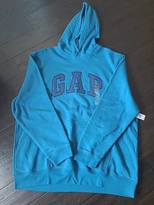 Gap Hoodie Blue Men's Size XXL New with Tags - Bild 1 von 4