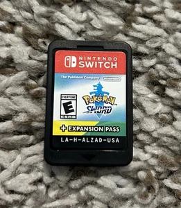 Pokemon Sword + Pokemon Sword Expansion Pass Nintendo Switch Cartridge Only - Picture 1 of 1