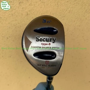 Used: Secury type-s 3W Loft 15 BAY HILL CLASSIC Wood Driver Original Shaft #357 - Picture 1 of 12