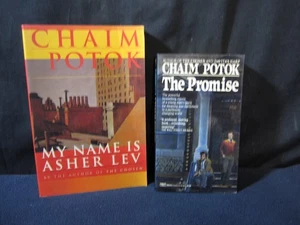 Chaim Potok - My Name is Asher Lev and The Promise - Includes Shipping! - Picture 1 of 5