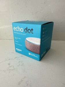 NUEVO Altavoz Inteligente Amazon Echo Dot (3ª Generación) - Ciruela - CAJA ABIERTA - Imagen 1 de 10