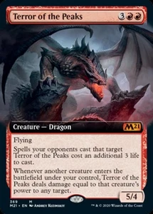 ~ Terror of the Peaks (Extended Art) ~ Light Play Foil ~ ~ MTG ~ - Picture 1 of 1