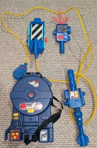 Vintage Kenner Real Ghostbusters Proton Pack PKE Meter Ghost Trap 1984 testato - Foto 1 di 7