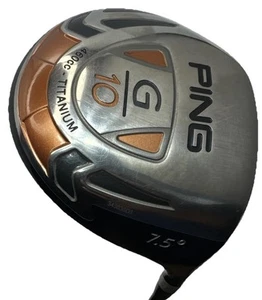 Ping G10 Driver 7.5° 3 Wood 15.5° 4 Hybrid 21° Set Stiff Regular Graphite Shafts - Picture 1 of 24
