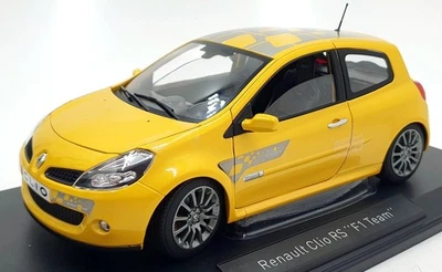 Norev 1/18 Scale Diecast 185236 - Renault Clio RS F1 Team 2007 Sirius Yellow - Image 1 of 4