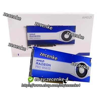 New AMD Radeon PRO W6600 8GB independent professional graphics card - Image 1 of 3