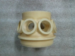 Cracked D2210T Watts Water Tech 8 Round Distributor Hub - - Picture 1 of 6