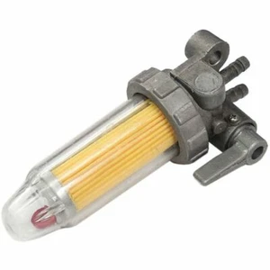 Conjunto de filtro de combustible en línea - colas de 8 mm con grifo de parada - Imagen 1 de 1