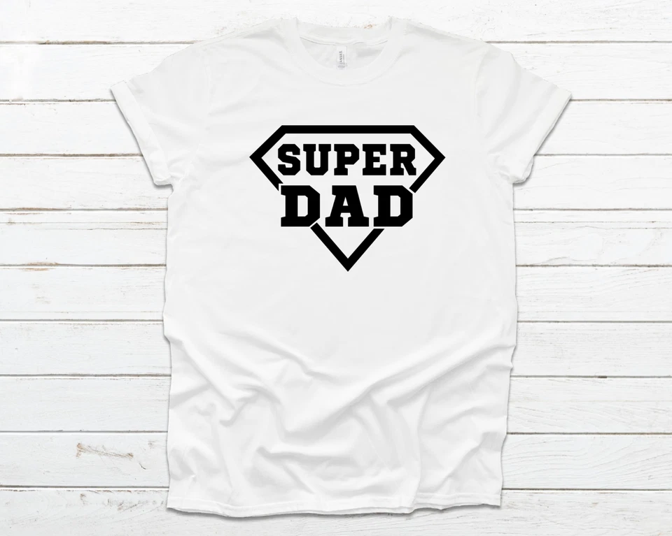 Camiseta Día del Padre Calidad Superior - Super Dad - Unisex  Foto 1 de 1