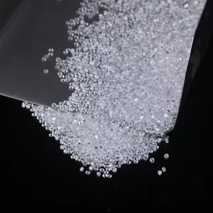 0.8-3.0mm White Clear D Color VVS1 Round Loose Moissanite Stone Excellent Cut - Picture 1 of 6