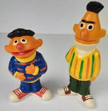 Sesame Street Bert & Ernie Muppets Gorham Made In Japan 1976 Vintage SEE READ