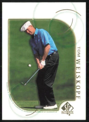 Tom Weiskopf 2001 SP Authentic #11 - Image 1 of 2