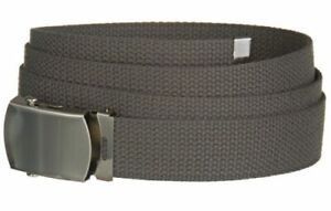 Big and Tall Canvas Military Web Belt - Casual Sports Tactical Belt for Men