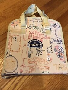 DMC Small Embroidery Project Organizer Bag Needlework Thread Organizer Tote