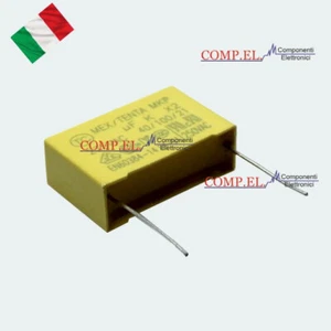 KONDENSATOR POLYPROPYLEN MKP-X2 1uF 275Vac Schritt 27,5mm - Bild 1 von 2