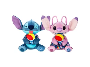 Disney Store Stitch & Angel Attacks Snacks Plush – Shaved Ice – July – 12-in NWT - Picture 1 of 9