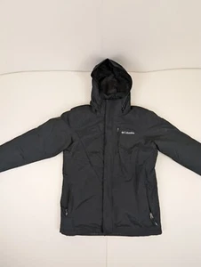 Columbia Giacca Uomo 3 in 1, Nero, M - Foto 1 di 6