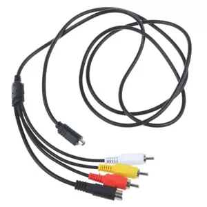 AV A/V Audio Video TV-Out Cable Cord Lead For Sony Handycam DCR-HC94 DCR-SR37/e - Picture 1 of 4