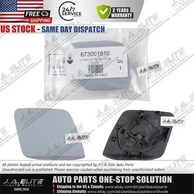 Tapa de arandela de faros izquierda genuina para Maserati Ghibli (2014+), OEM:673001810 Foto 1 de 4