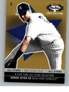 2003 Fleer Box Score #156 Derek Jeter AS (ref 145371) - Picture 1 of 2