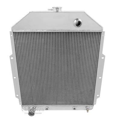 1942-1952 Ford Truck Ford Conversion All Aluminum 3 Row KR Champion Radiator Foto 1 de 4