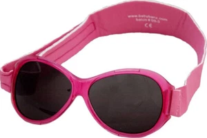 Brand New Baby Banz Retro Sunglasses Pink Girls Toddler Children's Kids Glasses - Picture 1 of 1