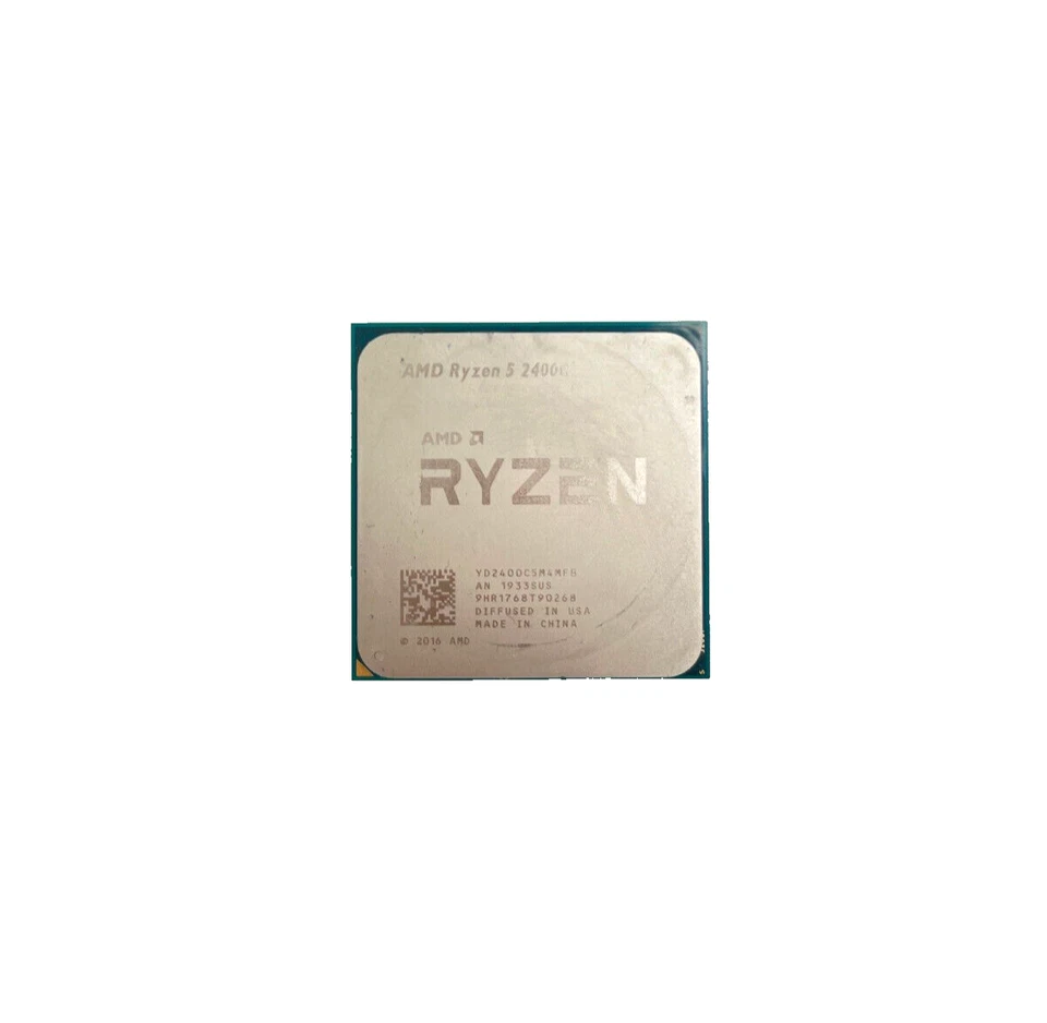 AMD Ryzen 5 2400G processor 3.6 GHz 4 MB L3 Processor CPU YD2400C5M4MFB - Image 1 of 4