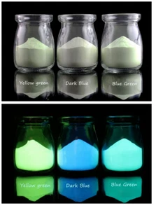 100g mixed 3 colors luminescent powder phosphor Pigment for DIY decoration Paint - Picture 1 of 2