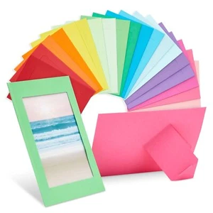 30Pcs Paper Picture Frames for 4x6 Inserts Paper Photo Frame Cardboard Easels - Picture 1 of 9