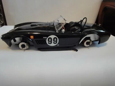 Como nuevo 2003 GMP 1/12 Diecast Bondurant #99 1963 Shelby Cobra 289 negro nuevo en caja único dueño Foto 1 de 4
