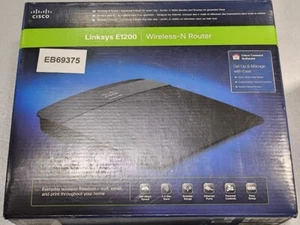 Cisco E1200 Router - Used, Working, Original Packaging - Picture 1 of 8