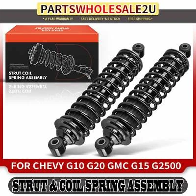 2pcs Front Complete Strut & Coil Spring Assembly for Chevrolet G10 Van G20 Van - Image 1 of 4