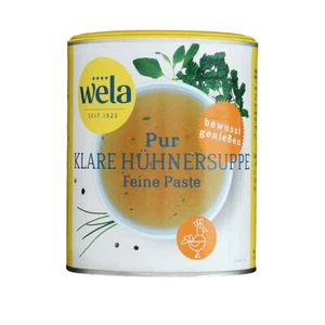 Sopa de pollo transparente WELA "pura" 1/1 da 40L sin gluten sin lactosa - Imagen 1 de 2