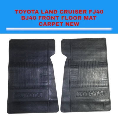 Toyota Land Cruiser FJ40 BJ40 FRONT FLOOR MAT CARPET NEW - Image 1 of 4