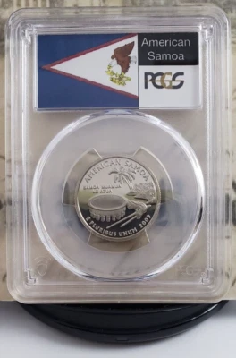 2009-S American Samoa - Quarter - PCGS PR70DCAM - Top Grade! 1507 - Image 1 of 4