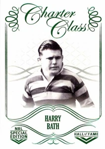 2018 ST GEORGE DRAGONS NRL Card HARRY BATH Glory Charter Class - Bild 1 von 2
