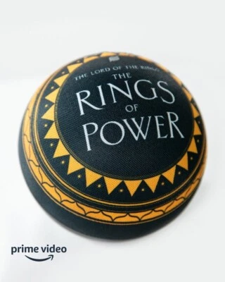 Amazon Echo Limited Edition Lord of the Rings Rings of Power Branded Unopened - Image 1 of 4