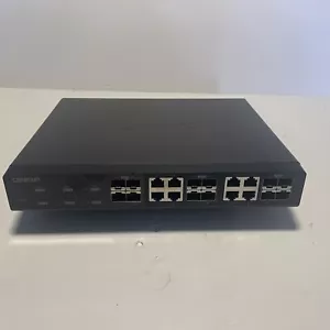 QNAP Systems Network Switch (QNAP QSW-1208-8C is a 12-port 10GbE unmanaged switc - Picture 1 of 4
