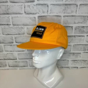 Vintage Swingster Snapback Hat Weil-McLain Gold Made In USA Cap - Picture 1 of 6